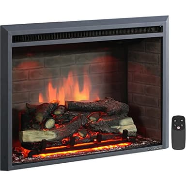 PuraFlame Western 33" Electric Fireplace Insert
